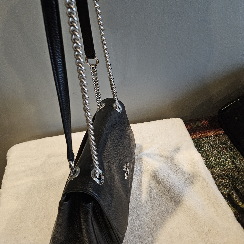 Coach black purse